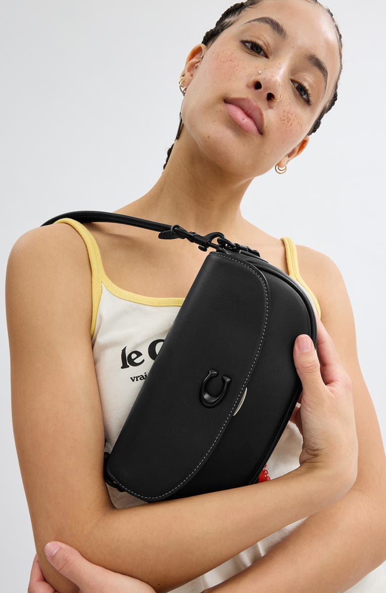 COACH Emmy Glovetanned Leather Shoulder Bag, Alternate, color,