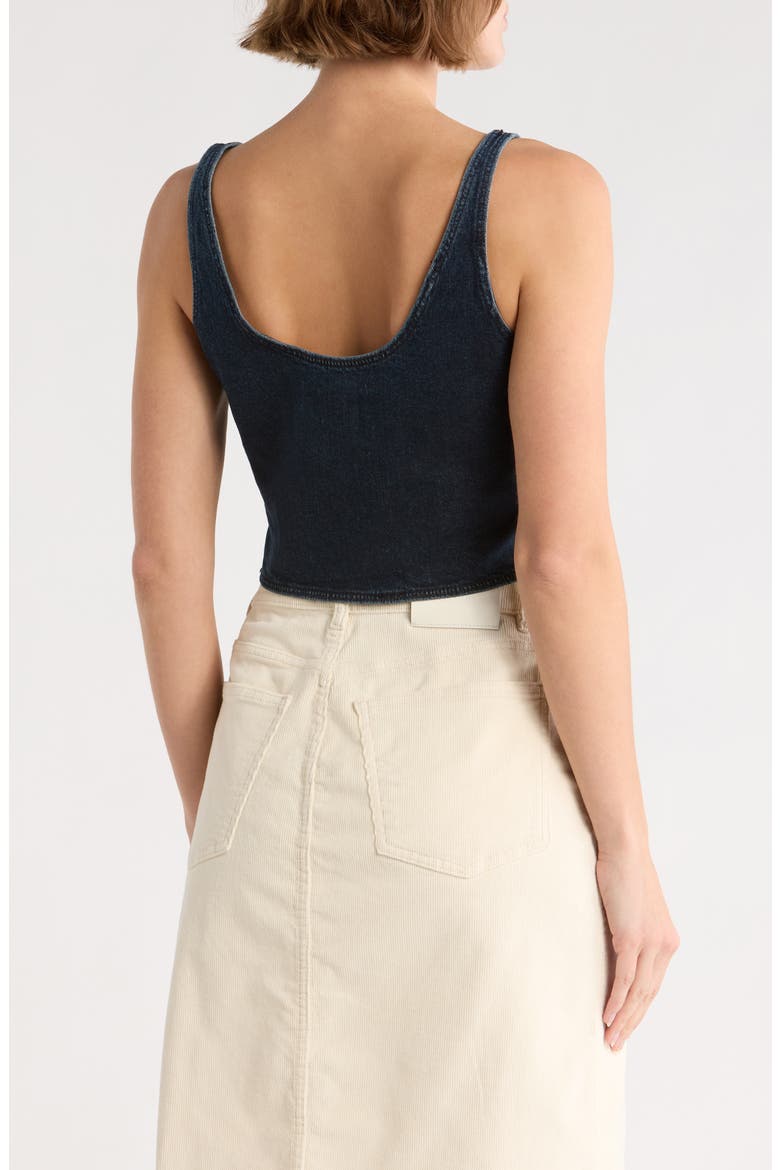 Cary Denim Tank Top, Alternate, color, CROMER