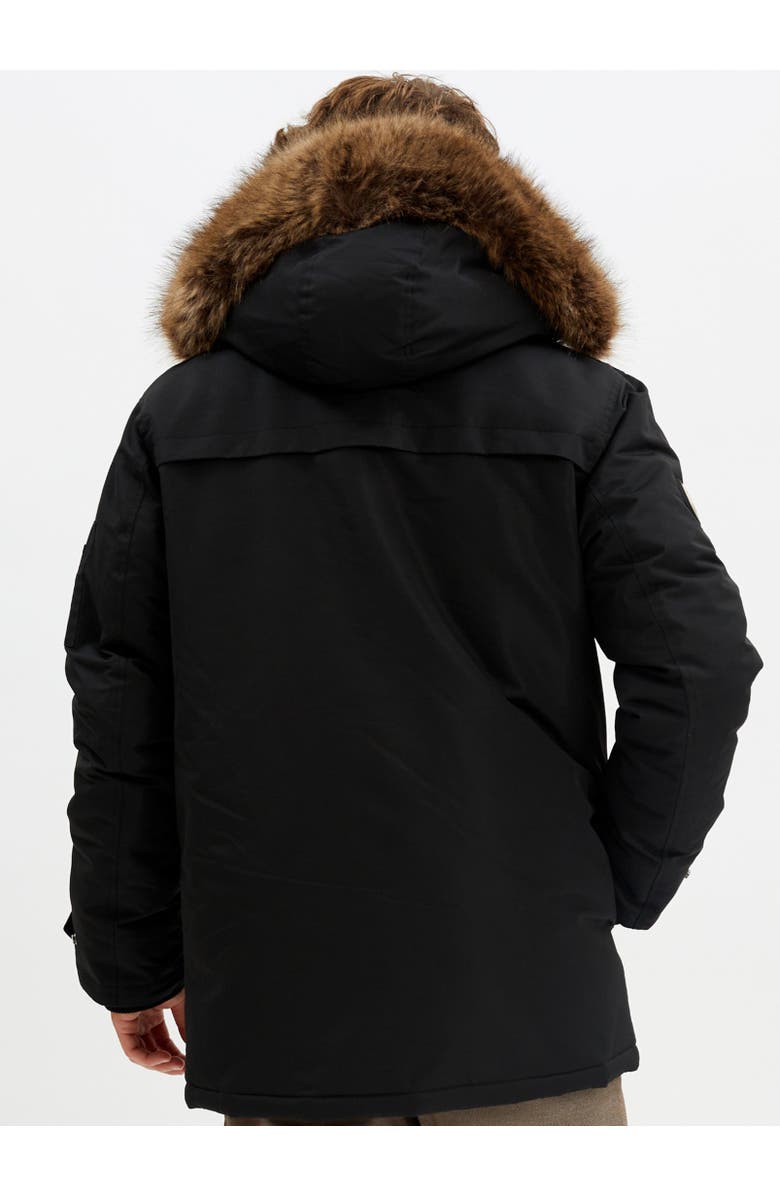 Point Zero HOODED MID-LENGTH PARKA, Alternate, color, 