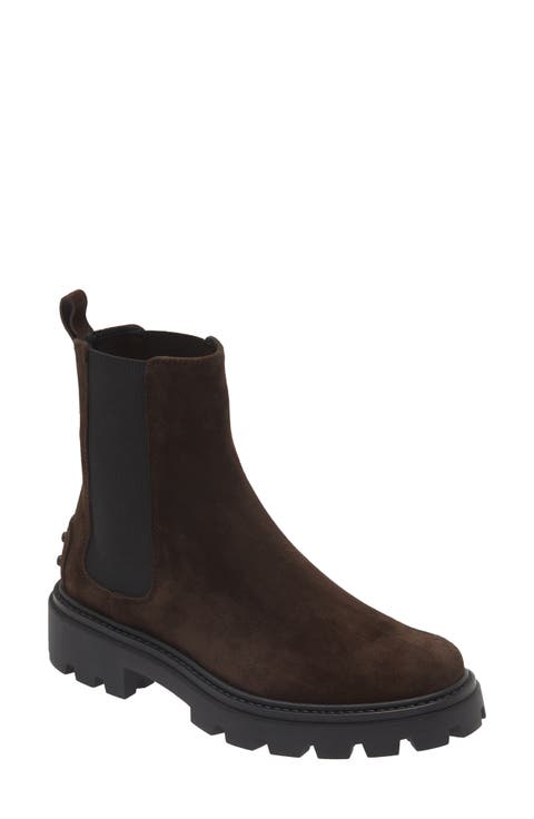 TOD'S Patent-leather Chelsea boots | NET-A-PORTER