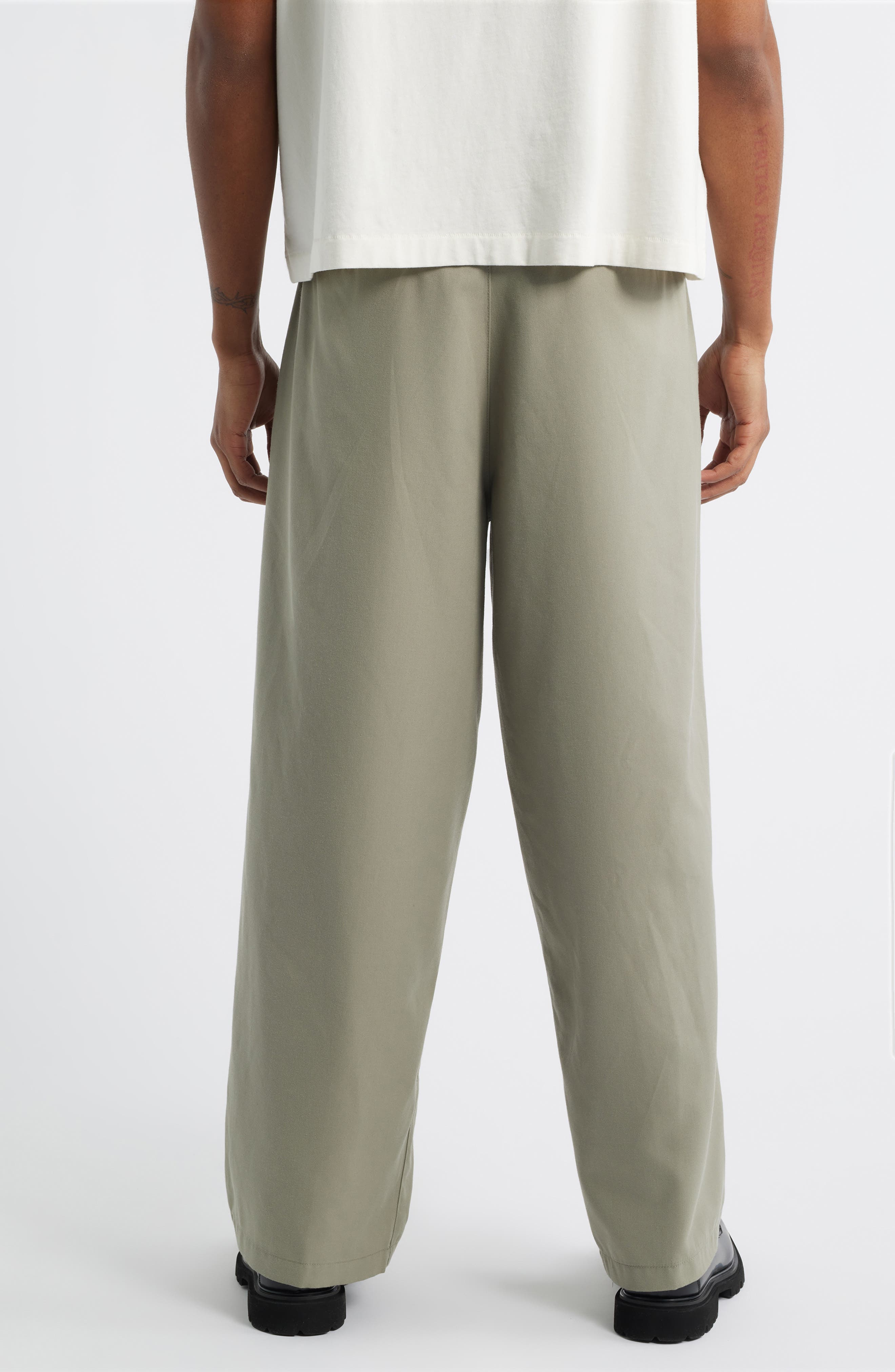 Otis Pleated Twill Pants - image 4