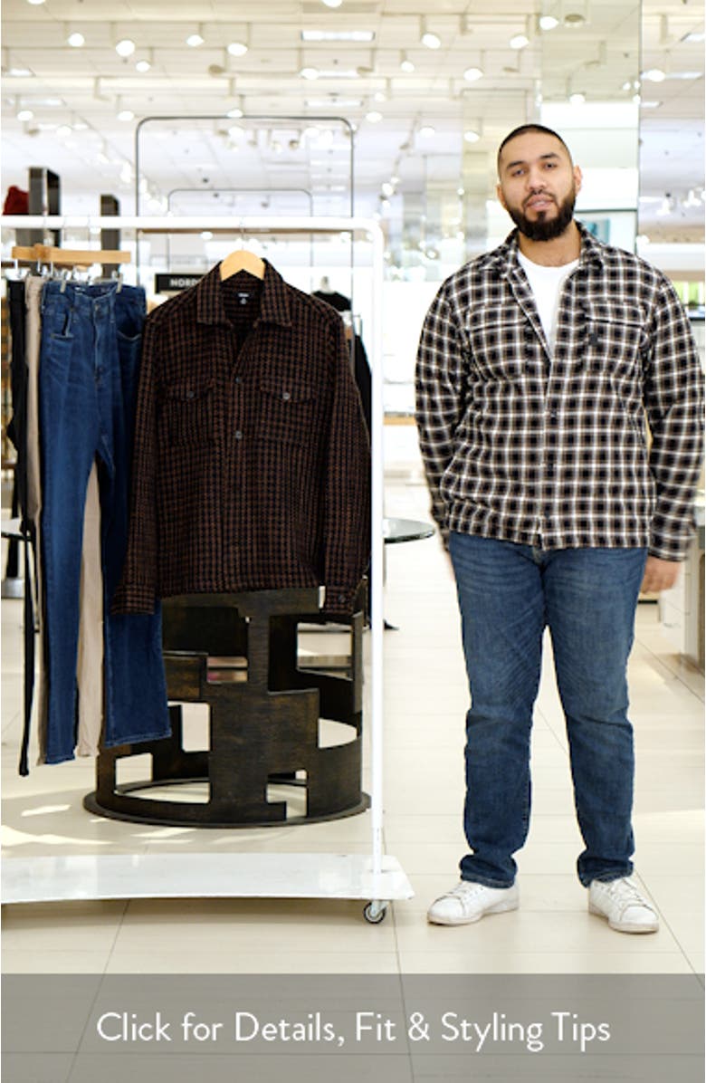 Kirk Houndstooth Shirt Jacket, sales video thumbnail