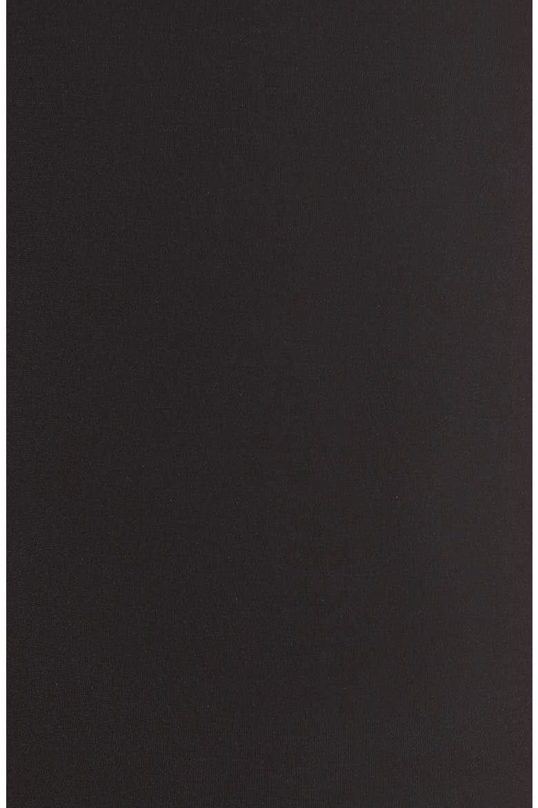 One-Shoulder Bodysuit, Alternate, color, BLACK