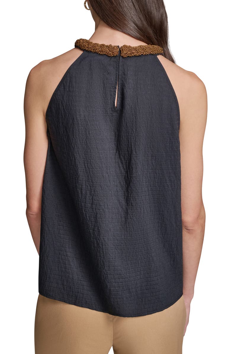 KARL LAGERFELD PARIS Placed Floral Sleeveless Top, Alternate, color,