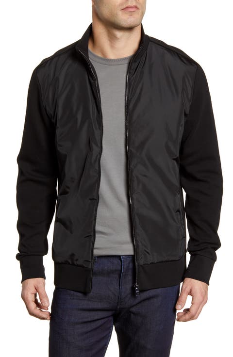 Skiles Regular Fit Zip Bomber Jacket