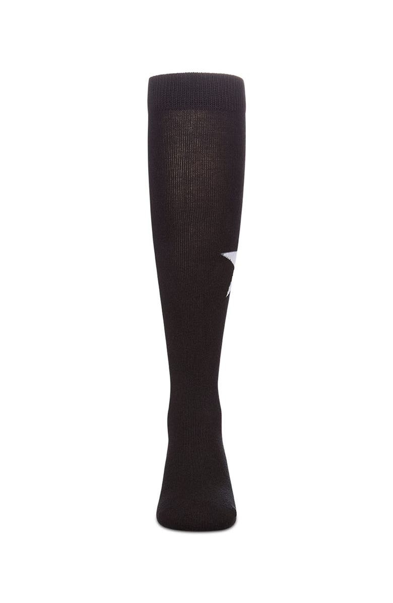 MeMoi Star Themed Knee Sock, Alternate, color, Black
