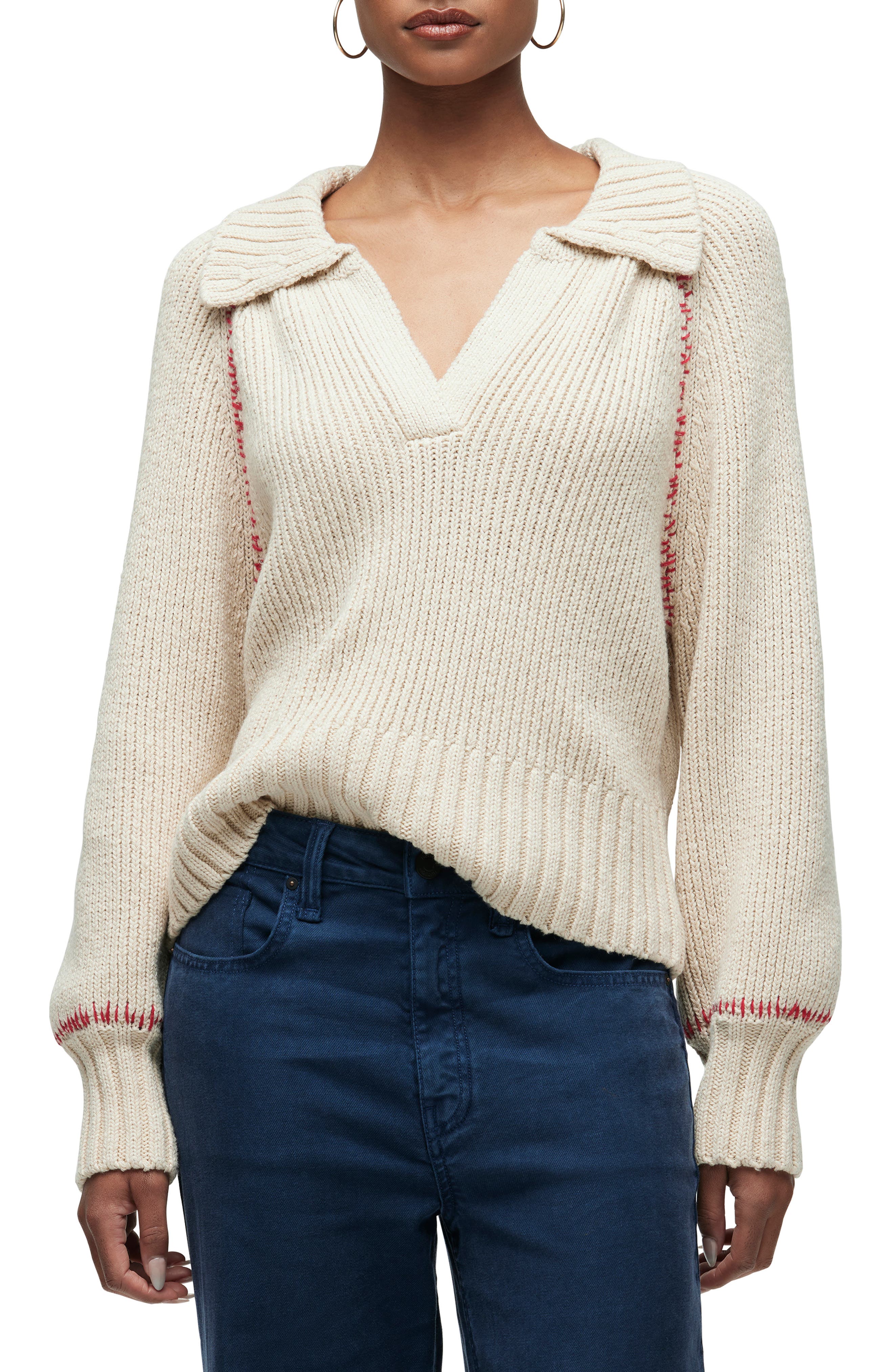 Hudson Jeans Johnny Collar Sweater