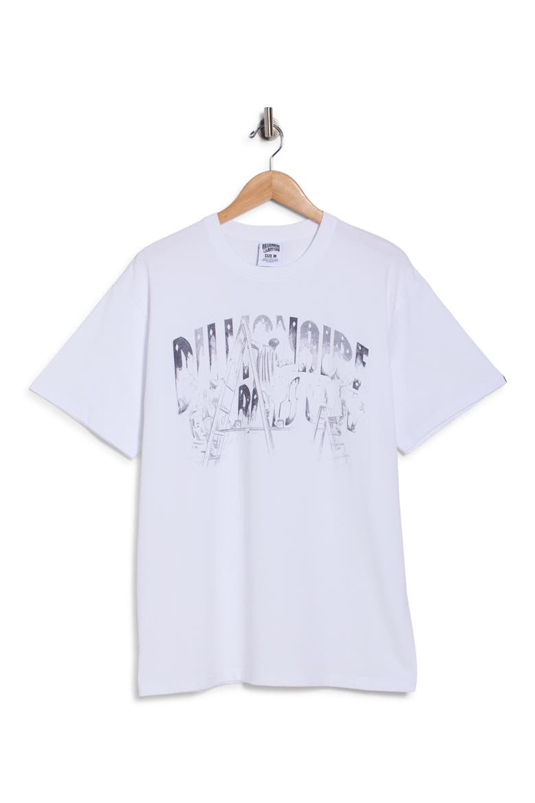 Curve Graphic T-Shirt, Alternate, color, WHITE
