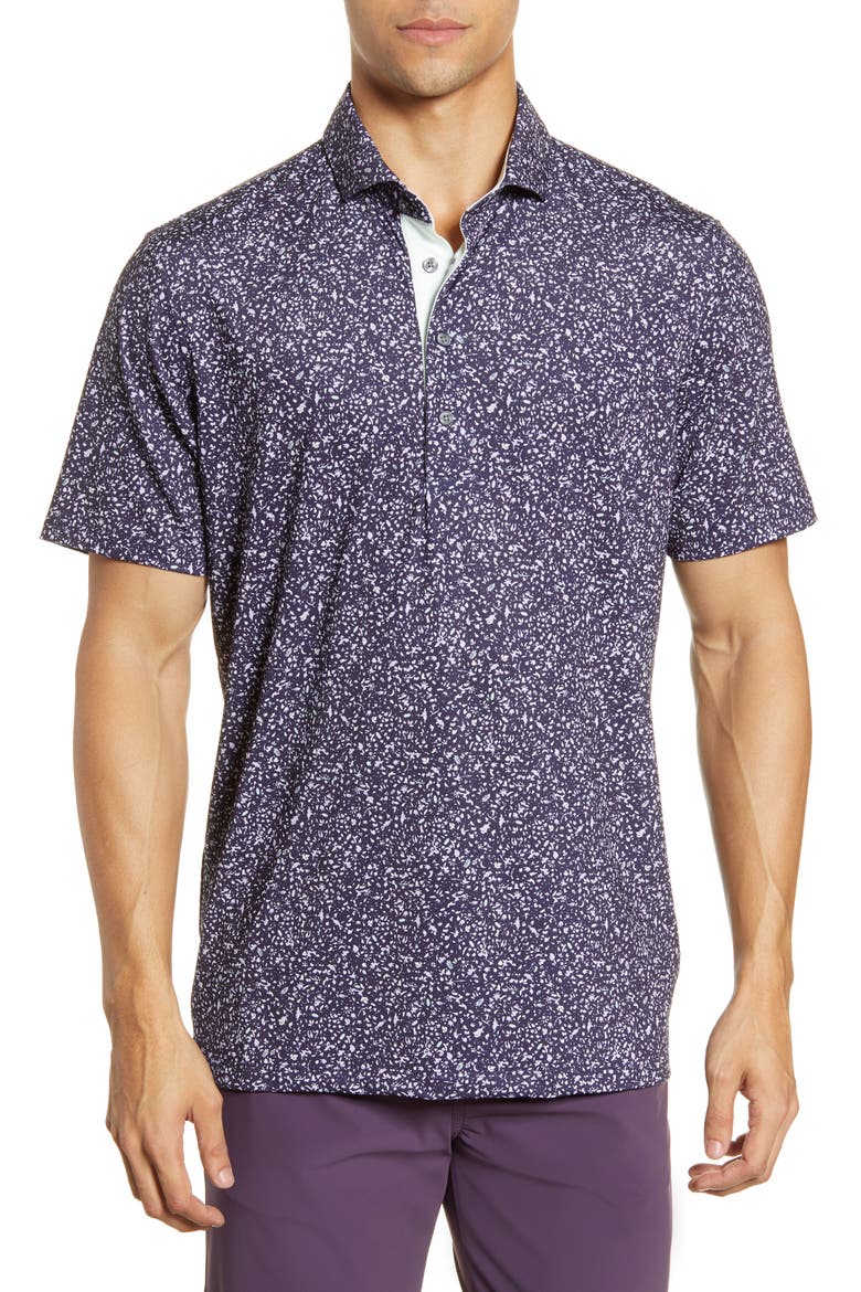 Angel Tears Performance Polo, Main, color, MIDNIGHT