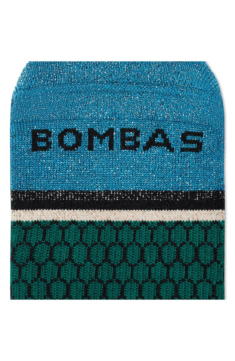 Bombas Wicked Sparkly Ankle Socks, Alternate, color,