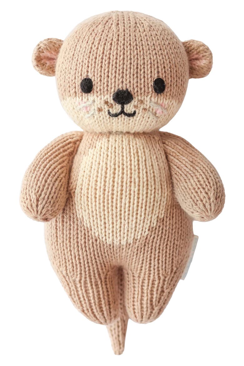Baby Otter Stuffed Animal, Main, color, BROWN