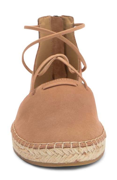 Eileen Fisher Lace-up Espadrille Sandal In Honey
