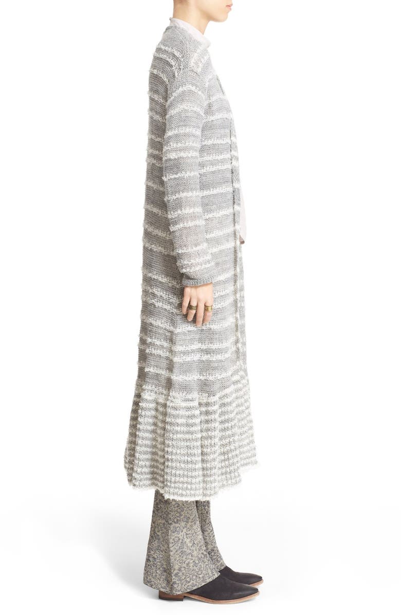 Free People 'Smile Like You' Open Front Long Cardigan, Alternate, color, 