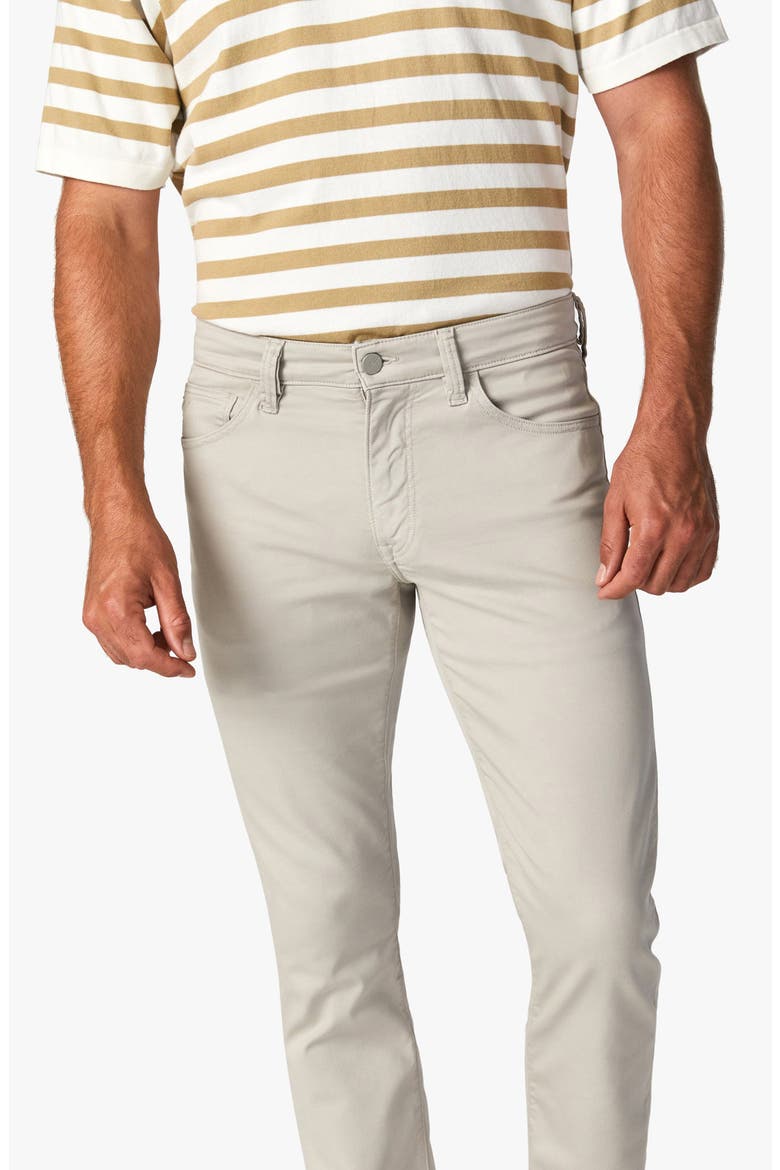 Charisma CoolMax® Relaxed Straight Leg Twill Pants, Alternate, color, MUSHROOM COOLMAX