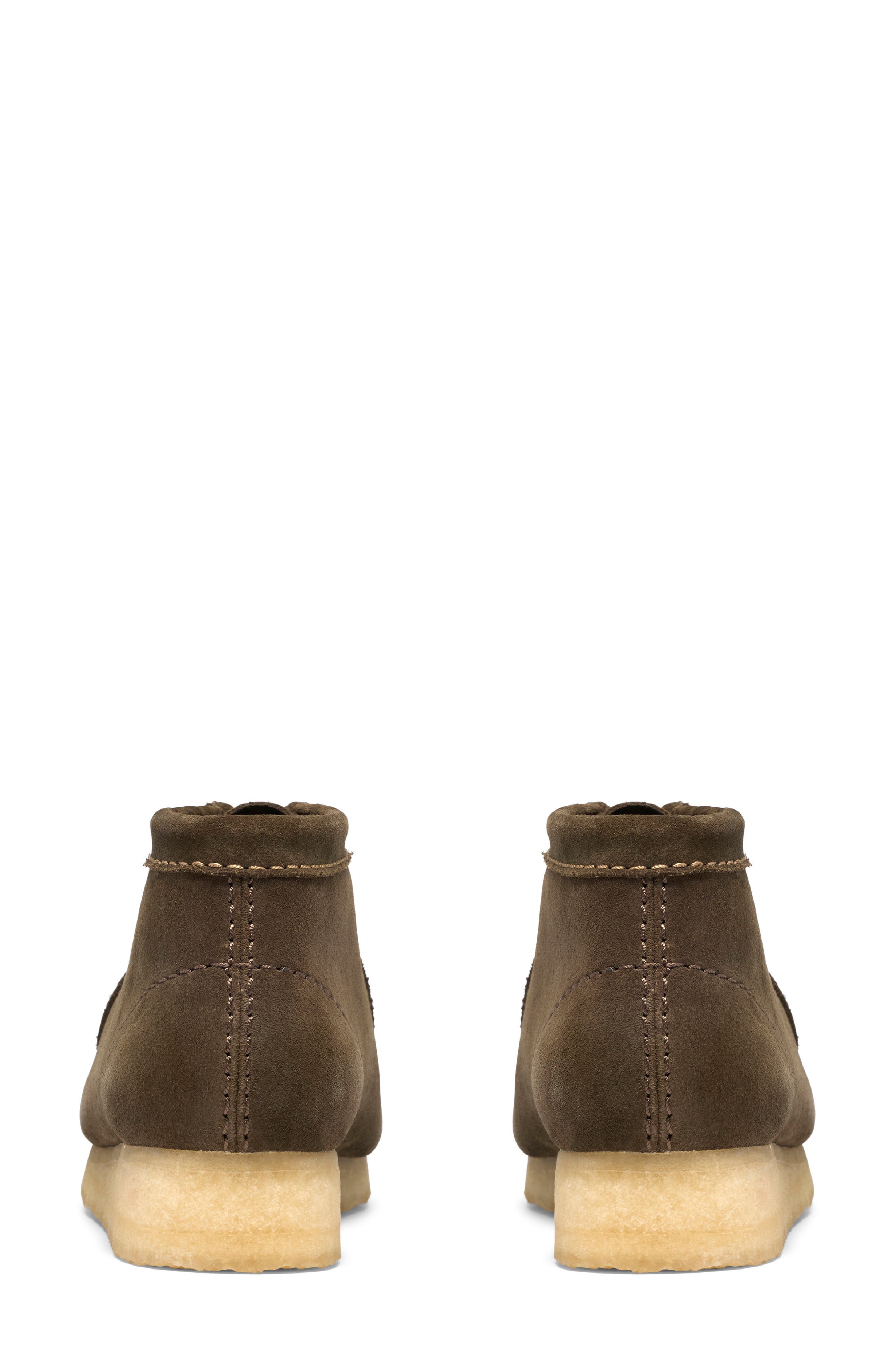 Wallabee Boot, Alternate, color, DARK OLIVE