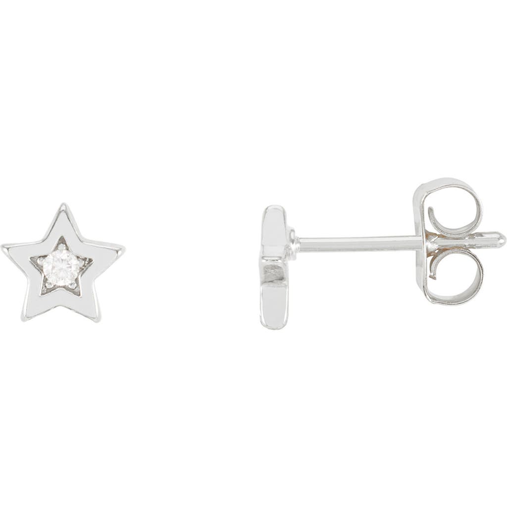 Estella Bartlett Star & Cubic Zirconia Stud Earrings