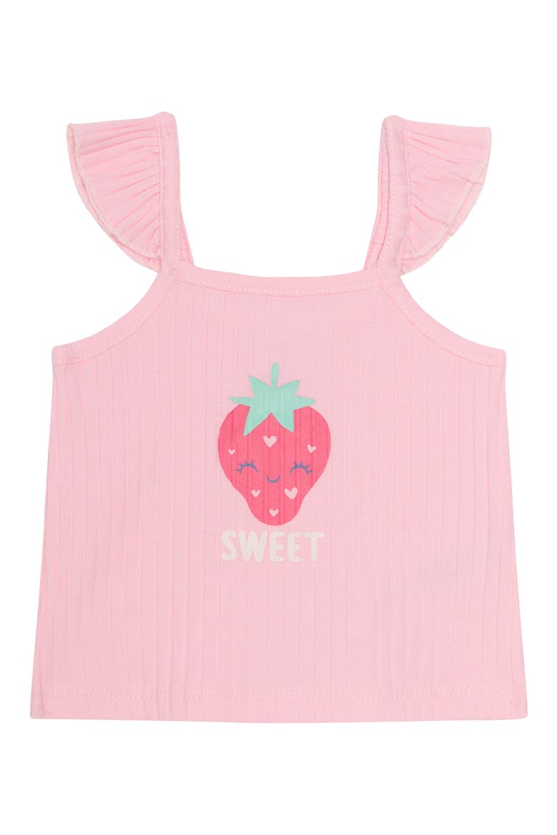 5-Piece Strawberry Short Set, Alternate, color, STRAWBERRY
