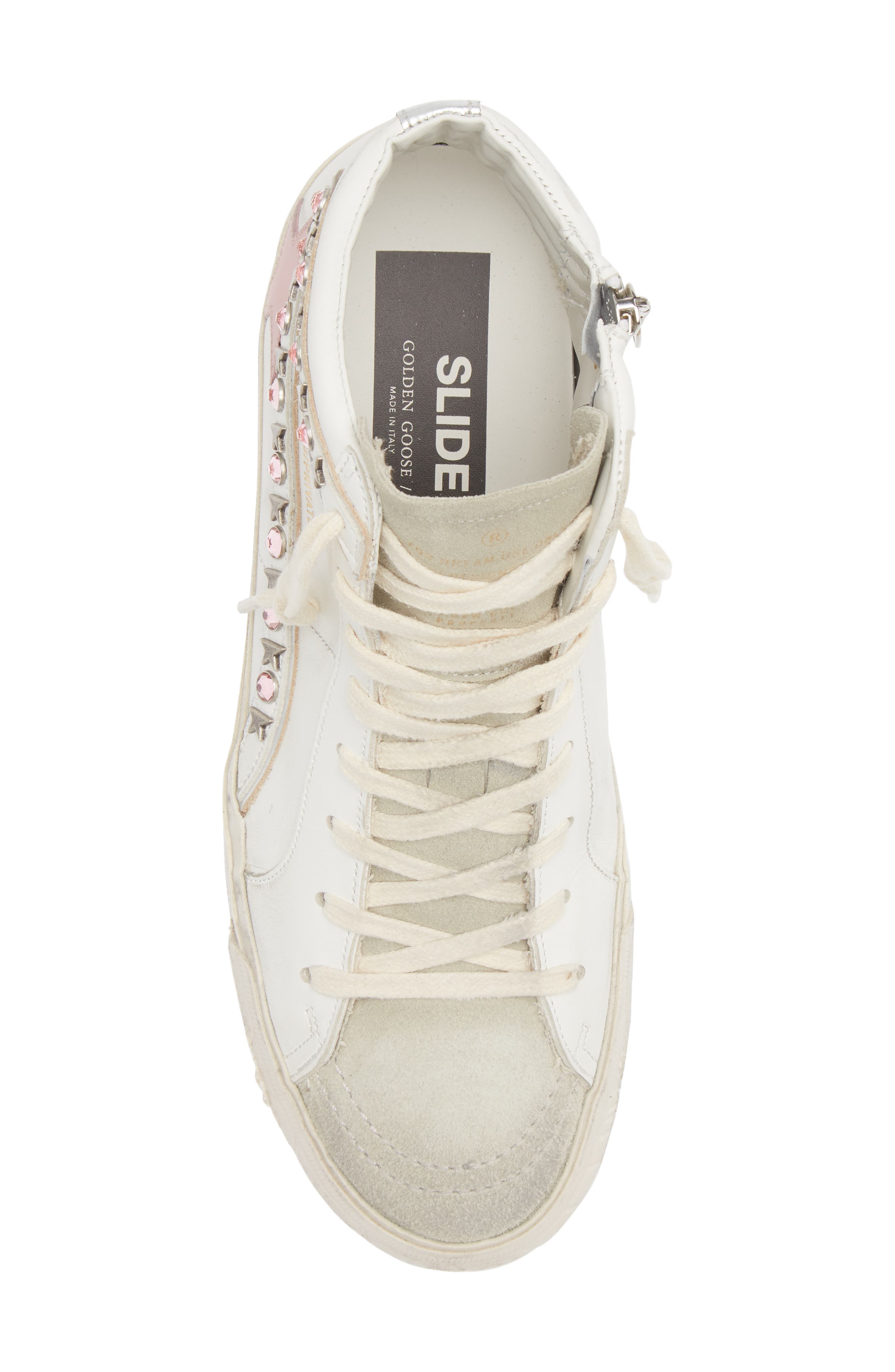 Golden Goose Slide High Top Sneaker, Alternate, color, 