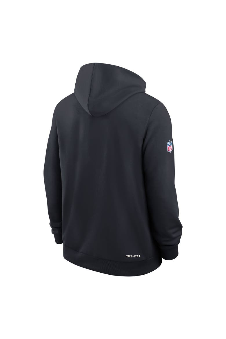 Men's Nike Navy Houston Texans Sideline Standard Issue Top Prospect Dri-FIT Hoodie, Alternate, color, Navy