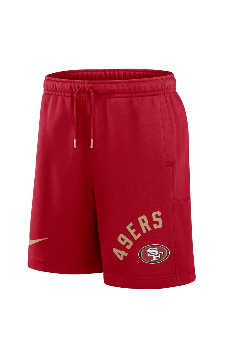 Nike Men's Nike Scarlet San Francisco 49ers Arched Kicker Shorts, Alternate, color, Scarlet