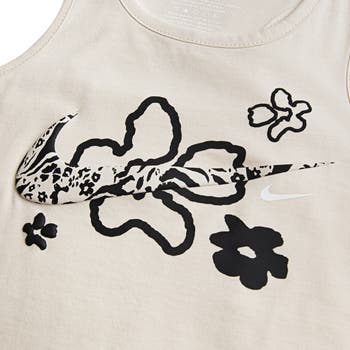 Kids' Wild Flower Tank & Bike Shorts Set