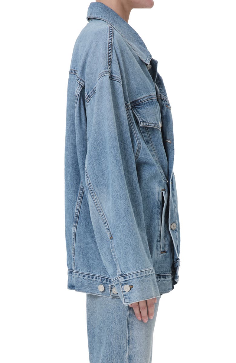 AGOLDE Reworked Wayne Organic Cotton Denim Jacket, Alternate, color,