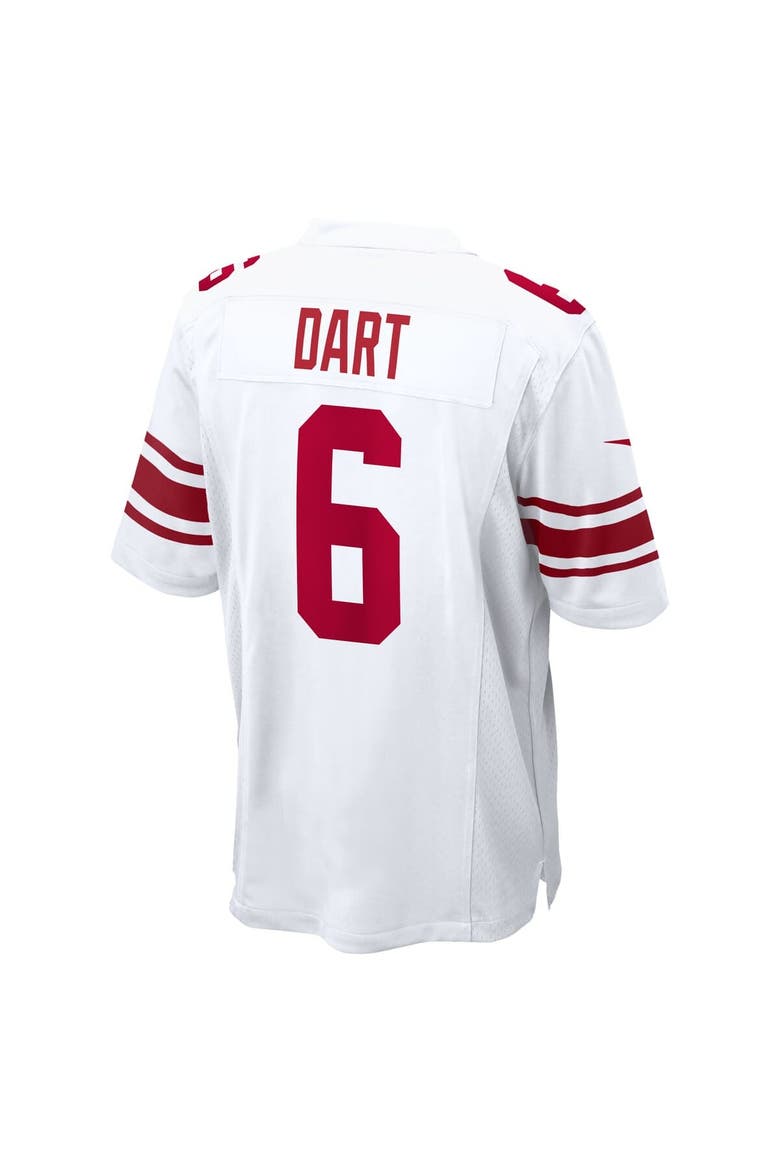 Men's Nike Jaxson Dart White New York Giants  Game Jersey, Alternate, color, White