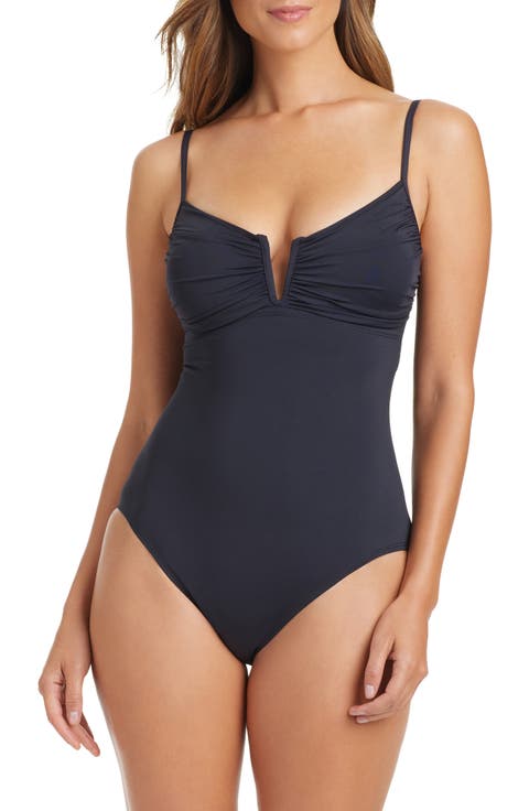V-Wire One-Piece Swimsuit