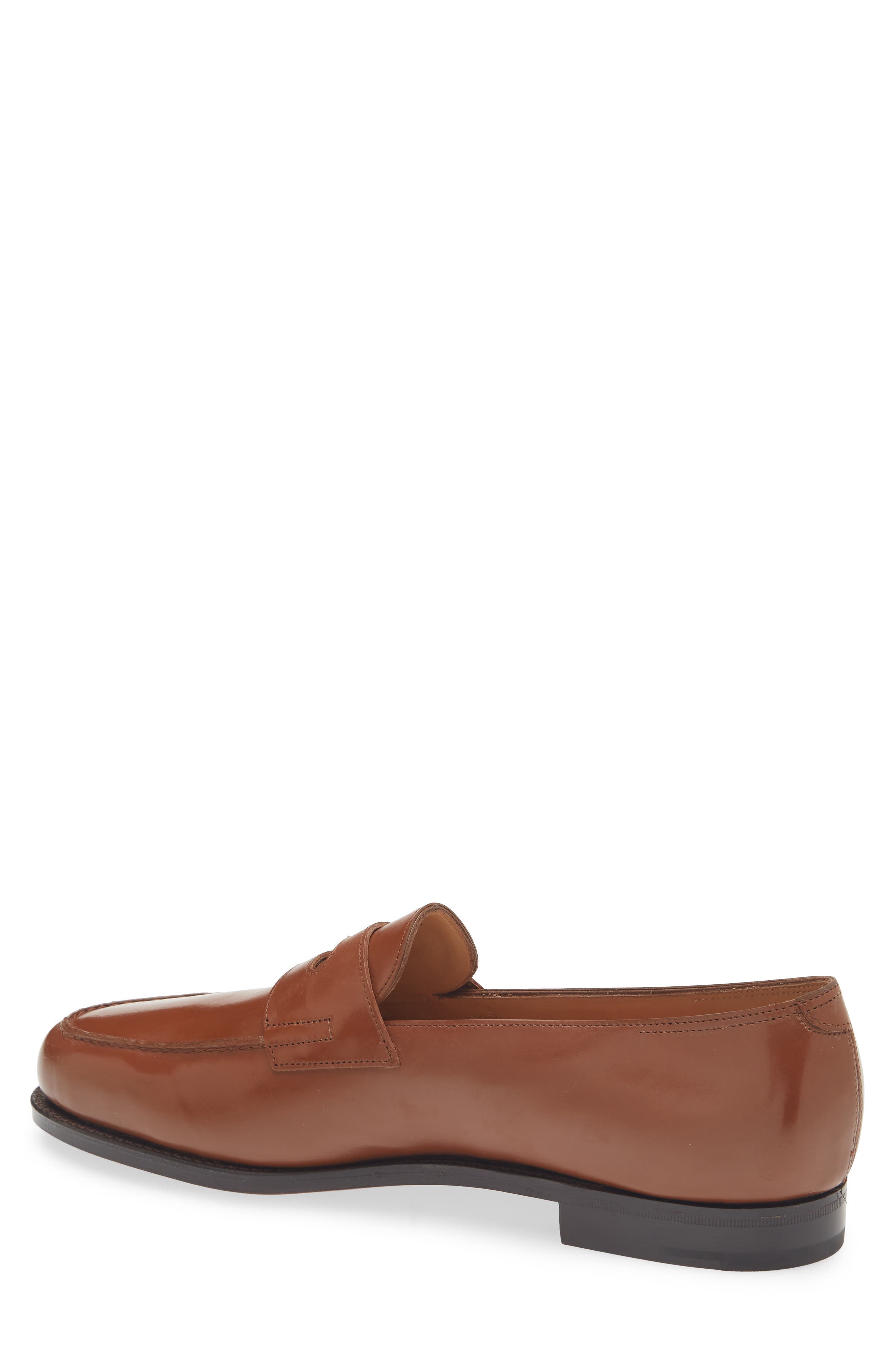 John Lobb Lopez Penny Loafer, Alternate, color, Parisian Brown