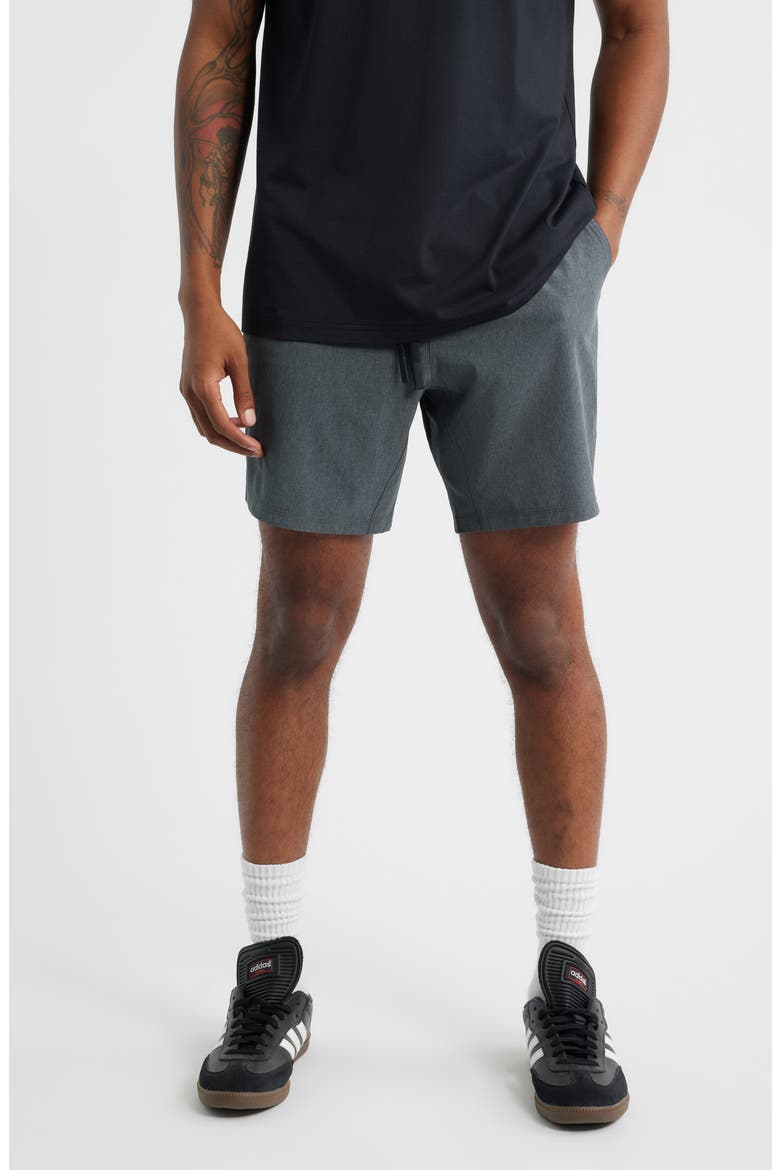 Tempo Tech Shorts, Main, color, GREY
