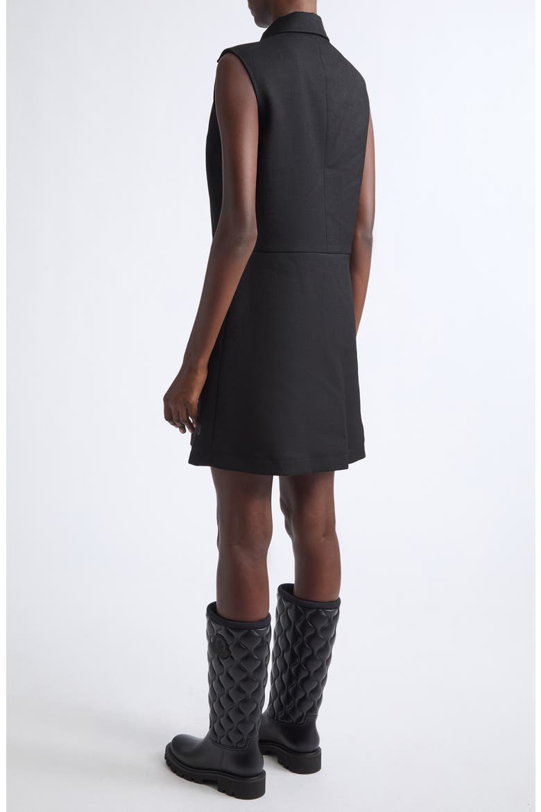 Virgin Wool Shift Dress, Alternate, color, BLACK