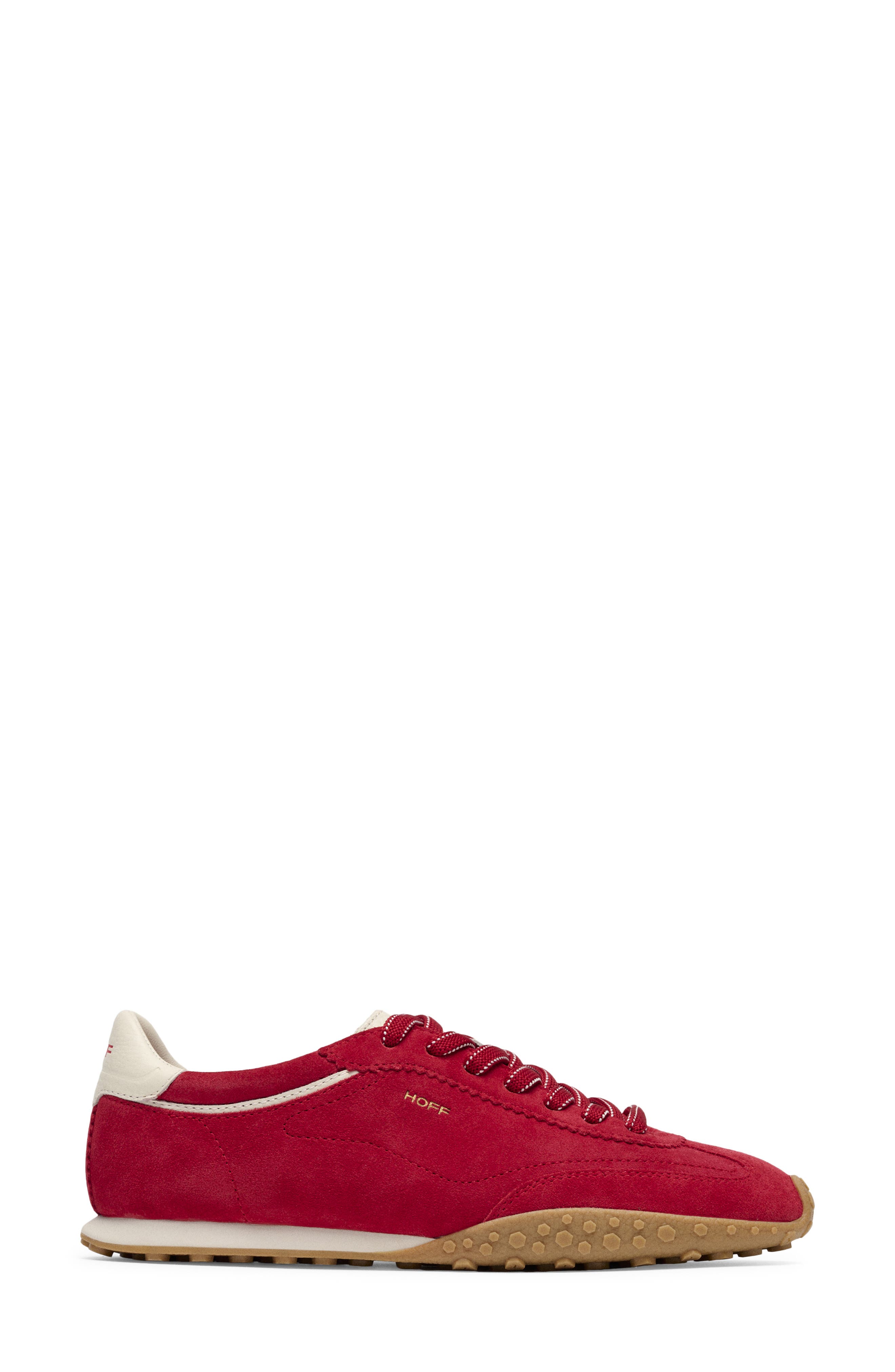 Gender Inclusive Bridge Sneaker, Alternate, color, RED