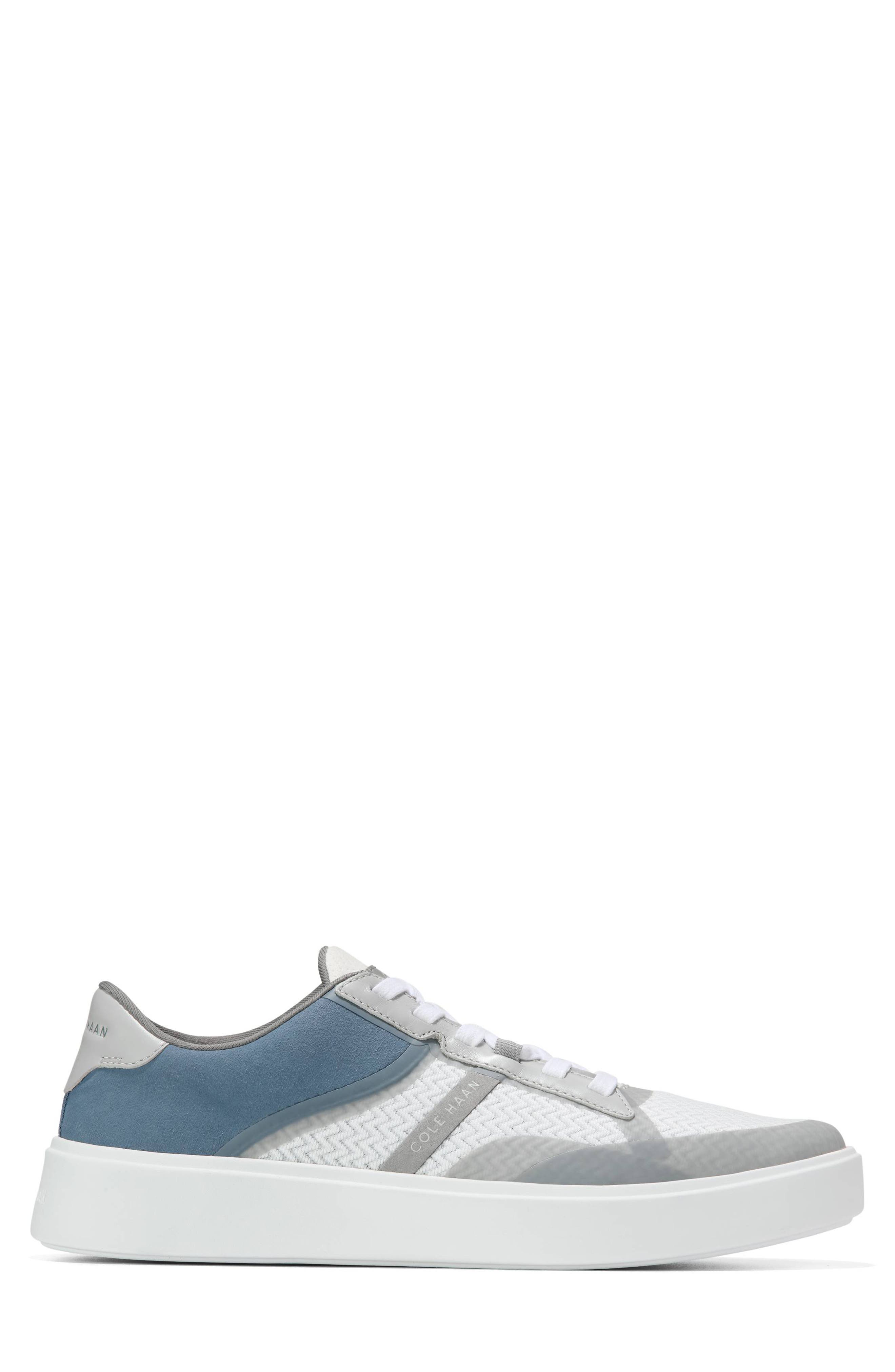 Grand Crosscourt Winner Sneaker, Alternate, color, SEA STONE / CHINA BLUE / WHITE
