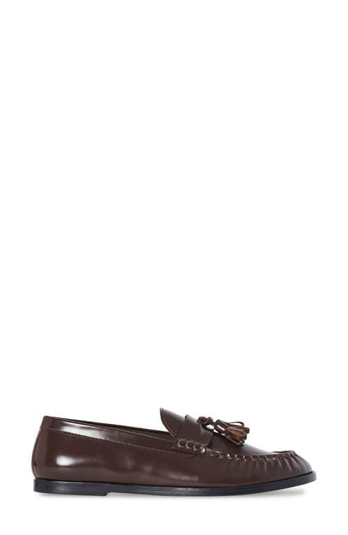 The Row Tassel Loafer In Brown