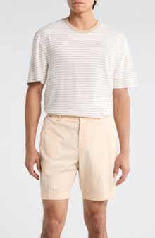 BOSS Taut Cotton & Linen Blend T-Shirt