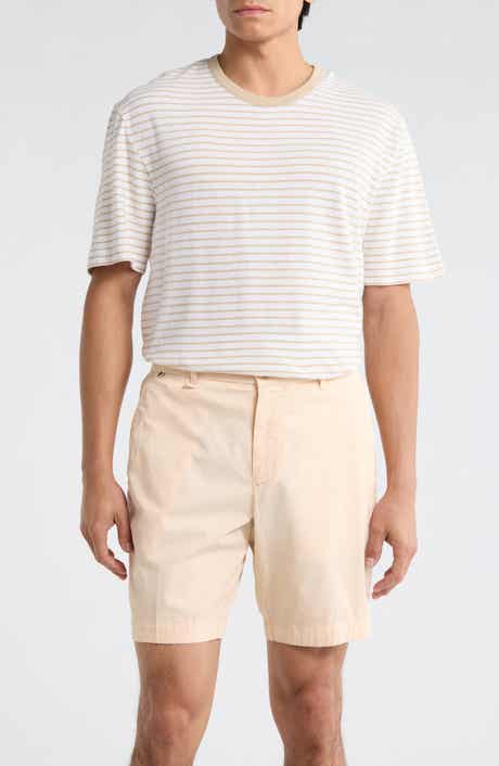 BOSS Taut Cotton & Linen Blend T-Shirt