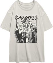 Disney Junior's Bad Girls' Short Sleeve Oversized T-Shirt