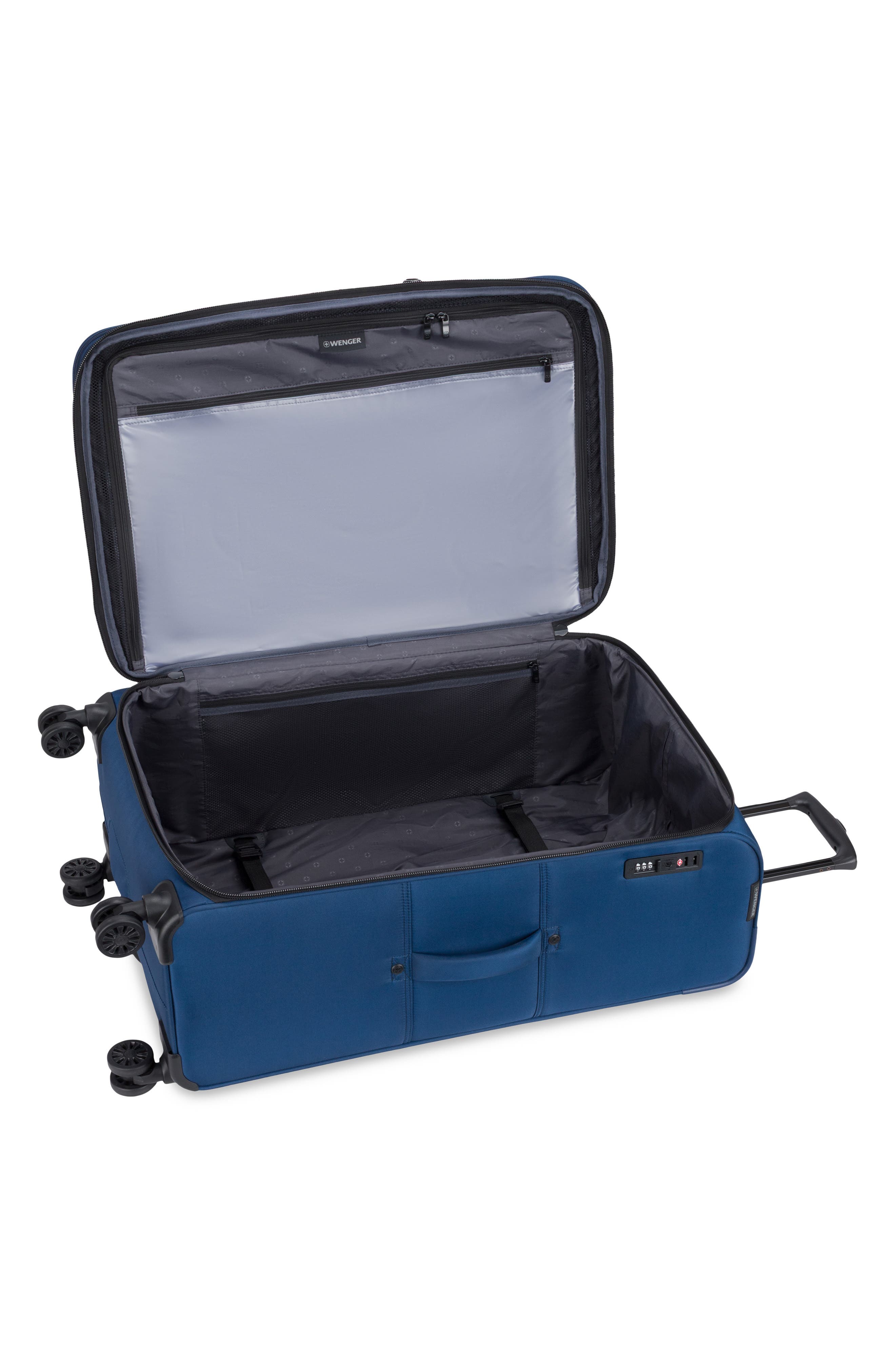 SWISSGEAR Wenger 7062 28-Inch Spinner Luggage, Alternate, color, Gibraltar Sea