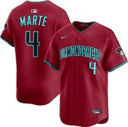 Nike Men's Nike Ketel Marte Red Arizona Diamondbacks Alternate 2 Limited Player Jersey