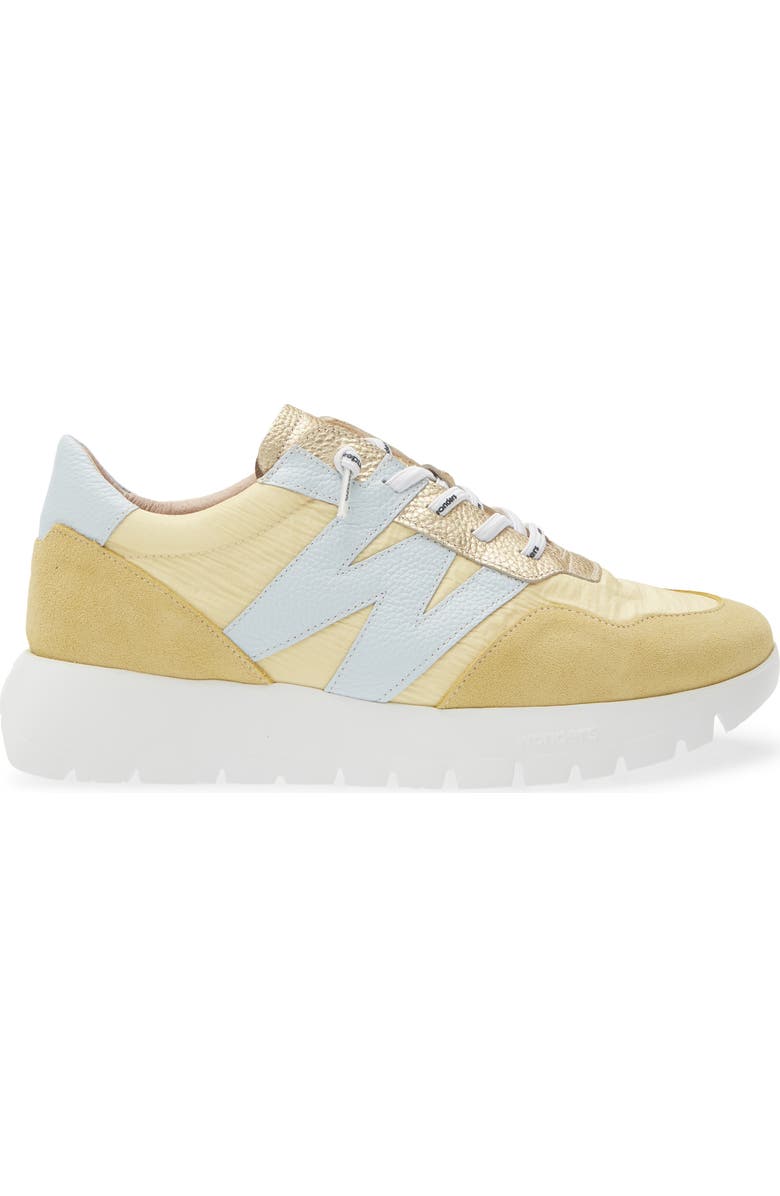 Wonders Lace-Up Platform Sneaker, Alternate, color, Vanilla/ Aura