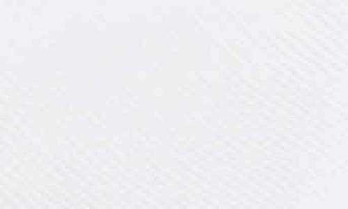 Foxcroft Margie Three-quarter Sleeve Cotton Button-up Shirt In White