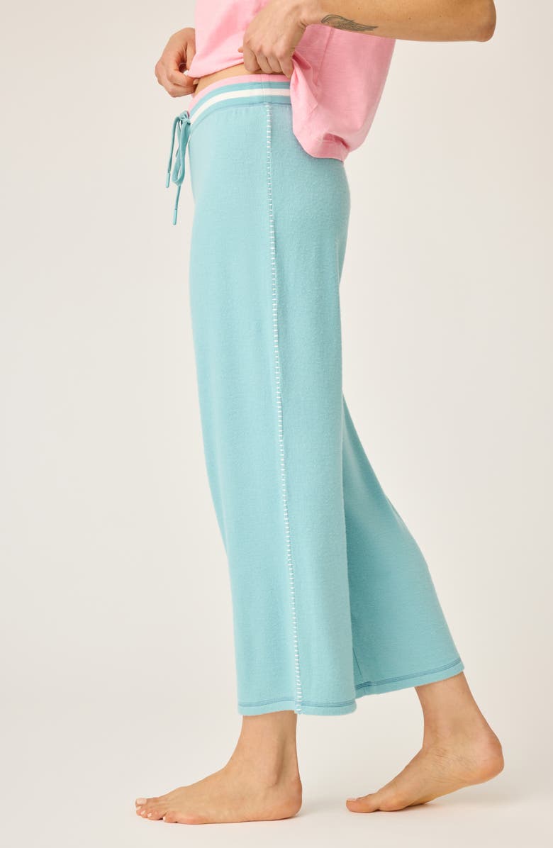 PJ Salvage Cool Breeze Terry Crop Pajama Pants, Alternate, color,