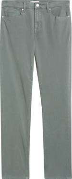 FRAME L'Homme Slim Fit Five-Pocket Twill Pants