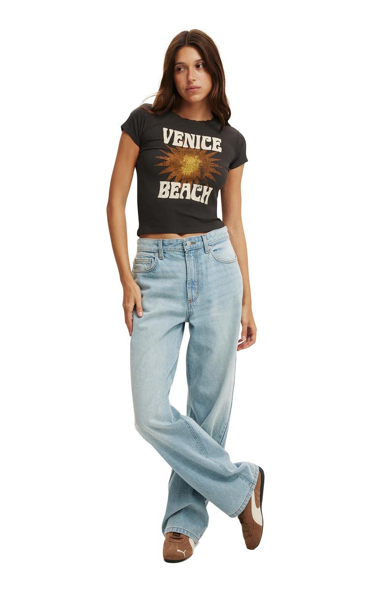 Cotton On Women's Graphic Baby Tee, Alternate, color,