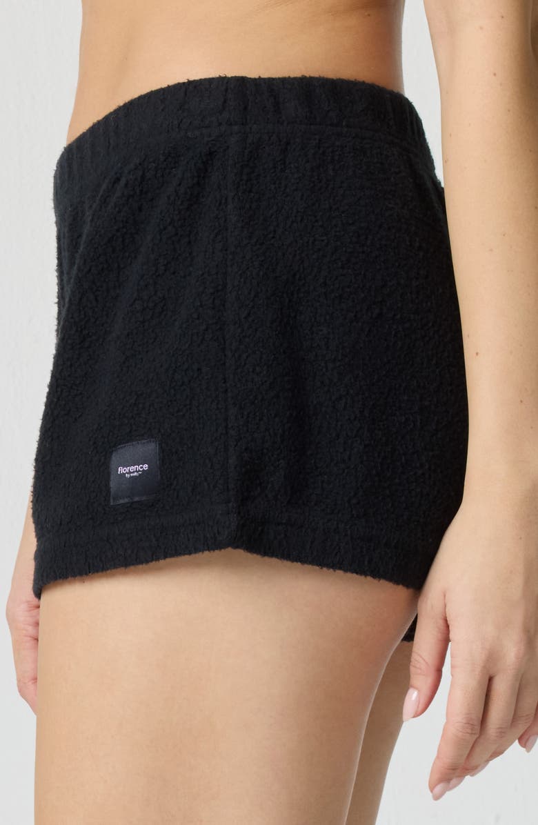 Florence by Mills Ultrasoft Shortie Shorts, Alternate, color, Black
