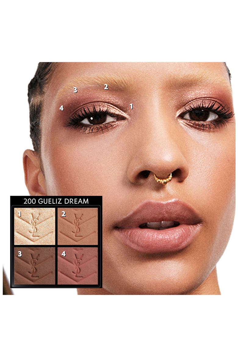 Couture Mini Clutch Luxury Eyeshadow Palette, Alternate, color, 200 GUERLIZ DREAM