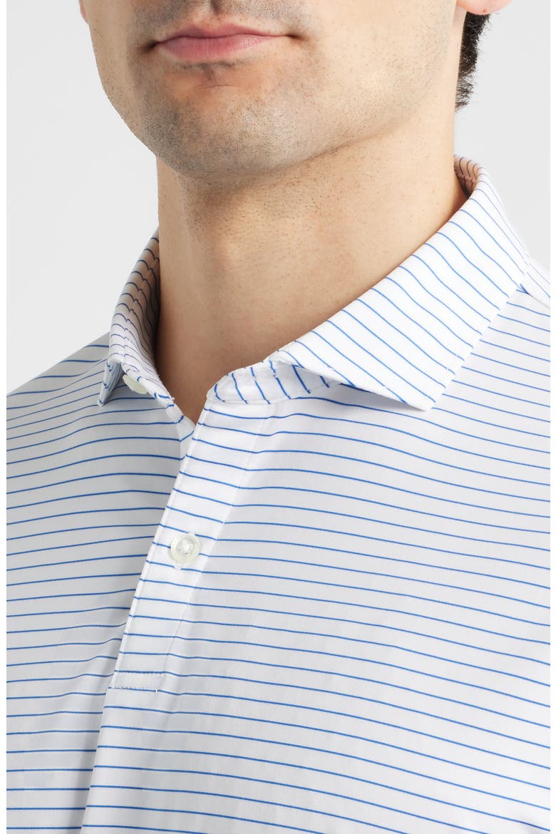 Beau Stripe Performance Polo, Alternate, color, SOUND SIDE