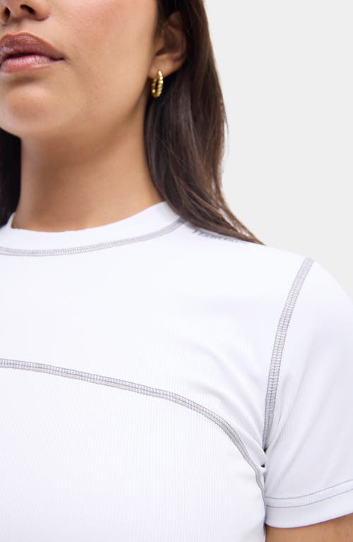 Halfdays Mollie Performance T-shirt In White