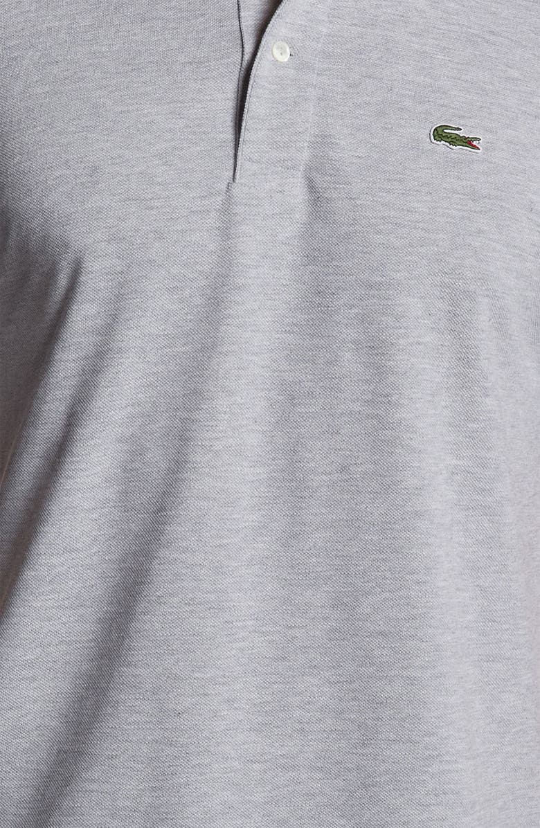 Lacoste 'Chine' Piqué Polo, Alternate, color, Argent Grey