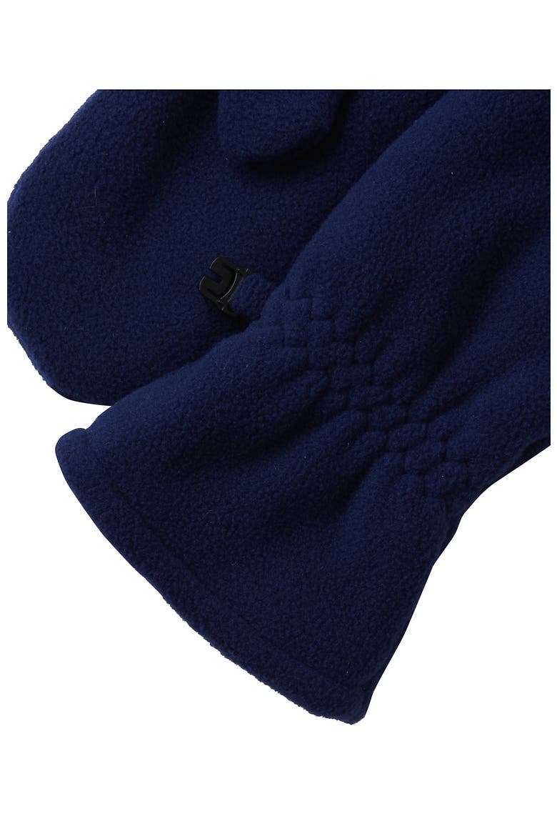 Kids Fleece Lined Mittens, Alternate, color, Navy